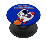 I'm The Rocket Man Fun Party Gift PopSockets Adhesive PopGrip