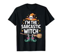 I'm The Sarcastic Witch Costume for Wiccan Sorcery Fans T-Shirt