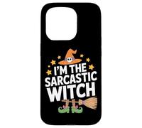 I'm The Sarcastic Witch Halloween Costume Party Lovers Case for iPhone 15 Pro