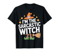 I'm The Sarcastic Witch Halloween Costume Party Lovers T-Shirt