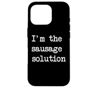 I'm the sausage solution Funny Sausages Minimalist Case for iPhone 16 Pro