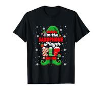 I'm The Saxophone Player Elf Christmas Funny Instrumentalist T-Shirt