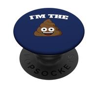 I'm the Shit Funny Poop Icon PopSockets Adhesive PopGrip