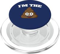I'm the Shit Funny Poop Icon PopSockets PopGrip for MagSafe