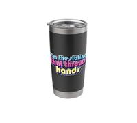 I'm The Sibling That Throw Hands Protective Brother Sister Stainless Steel Insulated Tumbler