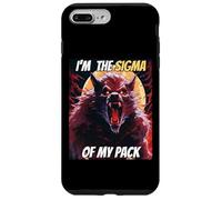 I'm The Sigma of My Pack Funny Wolf Meme Cool Werewolf Case for iPhone 7 Plus/8 Plus