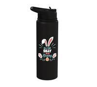 I'm The Silly Bunny Matching Family Easter Bunny Stainless Steel Insulated Water Bottle