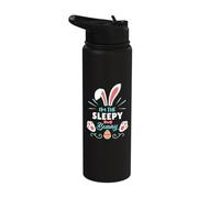 I'm The Sleepy Bunny Matching Family Easter Bunny Stainless Steel Insulated Water Bottle