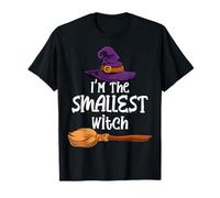 I'm The Smallest Witch Halloween Matching Group Costume T-Shirt