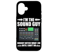 I'm the sound guy nobody sound engineer sound engineer Case for iPhone 16