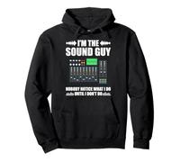 I'm the sound guy nobody sound engineer sound engineer Pullover Hoodie