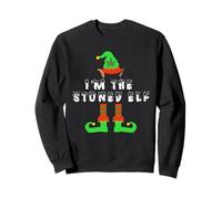 I'm The Stoned Elf/Marijuana Christmas Sweatshirt