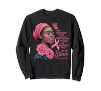 I'm The Storm Black Women Breast Cancer Awareness Month Sweatshirt