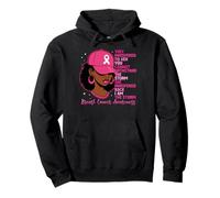 I'm The Storm Black Women Breast Cancer Survivor Pink Ribbon Pullover Hoodie