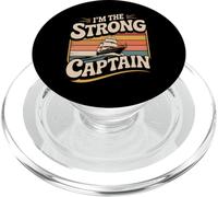 I'm The Strong Captain Boat Ship Leader - PopSockets PopGrip for MagSafe
