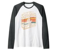I'm The Strong Captain Boat Ship Leader - Raglan Baseball Tee