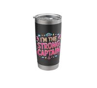 I'm The Strong Captain Boat Ship Leader ||- Stainless Steel Insulated Tumbler