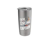 I'm The Strong Captain Boat Ship Leader - Stainless Steel Insulated Tumbler