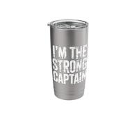 I'm The Strong Captain Boat Ship Leader - Stainless Steel Insulated Tumbler