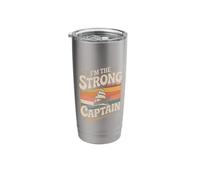 I'm The Strong Captain Boat Ship Leader - Stainless Steel Insulated Tumbler