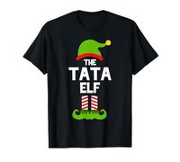 I'm The Tata Elf Christmas Family Pajama Funny T-Shirt
