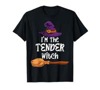 I'm The Tender Witch Halloween Matching Group Costume T-Shirt