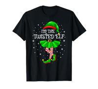 I'm the Twisted Elf Matching Family Christmas Elf Squad T-Shirt