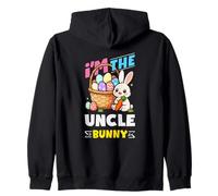 I'm The Uncle Bunny Egg Hunting Family Matching Easter Zip Hoodie