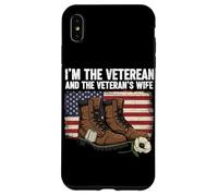I'm The Veteran And The Veteran's Wife Military Soldier Case for iPhone XS Max