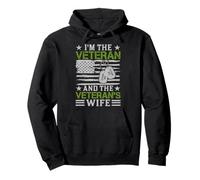 I'm The Veteran And The Veteran's Wife Pullover Hoodie