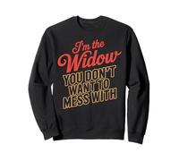 I'm The Widow Heaven Memorial Husband Widow Sweatshirt