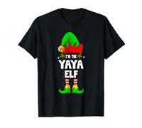 I'm The Yaya Elf Shirt - Funny Christmas Family Costume 2025 T-Shirt