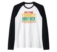 I'm the Youngest Brother Rules Don't Apply to Me Family Raglan Baseball Tee