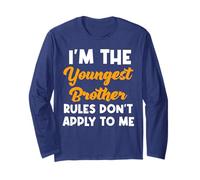 I'm The Youngest Brother Rules Don't Apply To Me Matching Long Sleeve T-Shirt