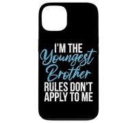 I'm The Youngest Brother Rules Don't Apply To Me Siblings Case for iPhone 13