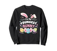 I'm the Youngest Bunny Cute Easter Family Matching Sweatshirt