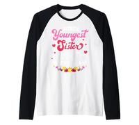 I'm The Youngest Sister Rules Don't Apply to Me Family Raglan Baseball Tee