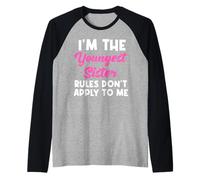 I'm The Youngest Sister Rules Don't Apply To Me - Matching Raglan Baseball Tee