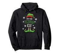 Im The Zebra Elf Christmas Pullover Hoodie