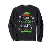 Im The Zebra Elf Christmas Sweatshirt