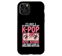 I'm Thinking About Kpop Funny Anime Otaku Kpop Music Lovers Case for iPhone 11 Pro