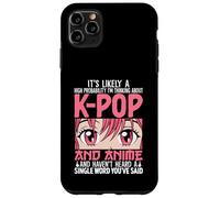 I'm Thinking About Kpop Funny Anime Otaku Kpop Music Lovers Case for iPhone 11 Pro Max