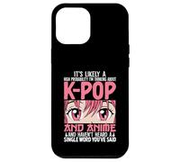 I'm Thinking About Kpop Funny Anime Otaku Kpop Music Lovers Case for iPhone 12 Pro Max