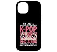 I'm Thinking About Kpop Funny Anime Otaku Kpop Music Lovers Case for iPhone 14