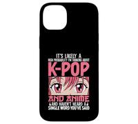 I'm Thinking About Kpop Funny Anime Otaku Kpop Music Lovers Case for iPhone 14 Plus