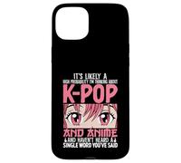 I'm Thinking About Kpop Funny Anime Otaku Kpop Music Lovers Case for iPhone 15 Plus