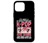I'm Thinking About Kpop Funny Anime Otaku Kpop Music Lovers Case for iPhone 16 Pro Max