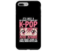 I'm Thinking About Kpop Funny Anime Otaku Kpop Music Lovers Case for iPhone 7 Plus/8 Plus