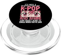 I'm Thinking About Kpop Funny Anime Otaku Kpop Music Lovers PopSockets PopGrip for MagSafe