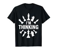 I'm Thinking Chess Pieces Chess Player Lover T-Shirt